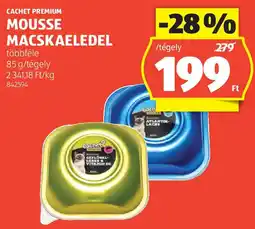 ALDI Cachet premium mousse macskaeledel ajánlat