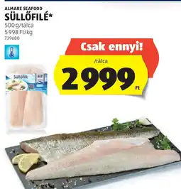 ALDI Almare seafood süllőfilé ajánlat