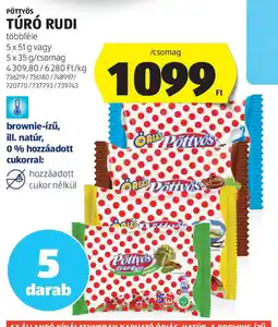 ALDI Pöttyös túró rudi ajánlat