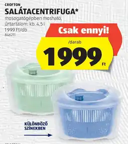 ALDI Crofton salátacentrifuga ajánlat
