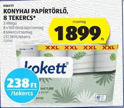 ALDI Kokett konyhai papírtörlő ajánlat