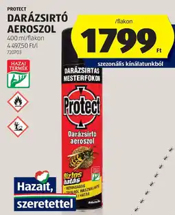 ALDI Protect darázsirtó aeroszol ajánlat