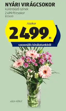 ALDI Nyári virágcsokor ajánlat