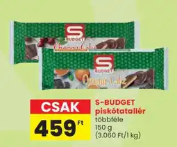 Spar S-BUDGET piskótatallér ajánlat