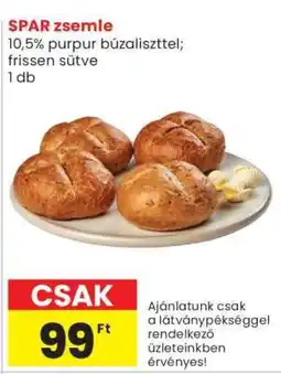 Spar Market SPAR zsemle ajánlat