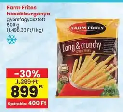 Spar Farm Frites hasábburgonya ajánlat