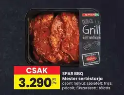 Spar SPAR BBQ Mester sertéstarja ajánlat