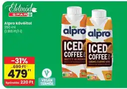 Spar Alpro kávéital ajánlat