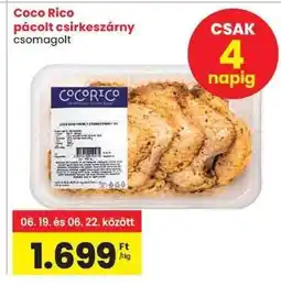 Spar Coco Rico pácolt csirkeszárny ajánlat