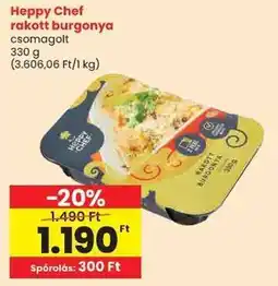 Spar Heppy Chef rakott burgonya ajánlat