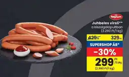 Spar Juhbeles virsli ajánlat