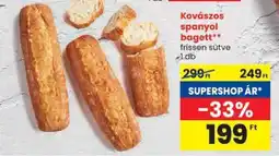 Spar Kovászos spanyol bagett ajánlat