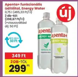 Spar Apenta+ funkcionális üdítőital, Energy Water ajánlat