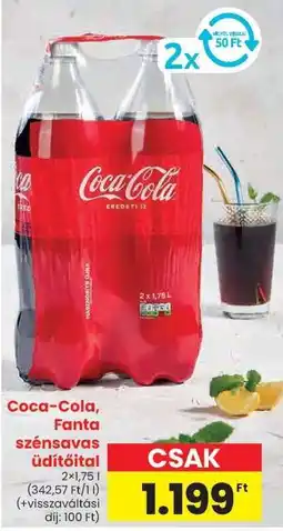 Spar Coca-Cola, Fanta szénsavas üdítőital ajánlat