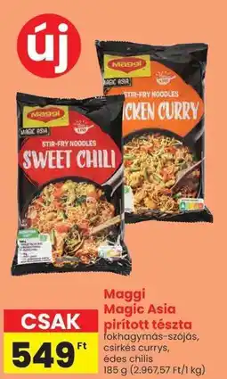 Spar Maggi Magic Asia pirított tészta ajánlat