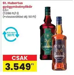 Spar St. Hubertus gyógynövénylikőr ajánlat