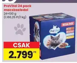 Spar PreVital 24 pack macskaeledel ajánlat