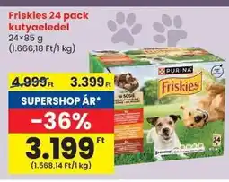 Spar Friskies 24 pack kutyaeledel ajánlat