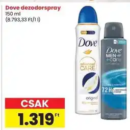 Spar Dove dezodorspray ajánlat