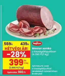 Spar Mester Sonka ajánlat