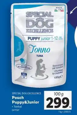 Lidl Special Dog Excellence Pouch Puppy&Junior ajánlat