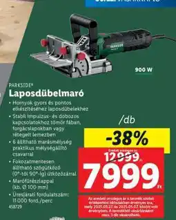 Lidl PARKSIDE Laposdübelmaró ajánlat