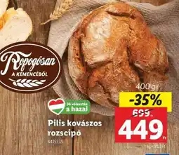 Lidl Pilis kovászos rozscipó ajánlat