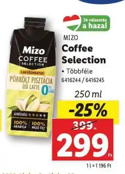 Lidl MIZO Coffee Selection ajánlat
