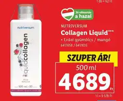 Lidl Nutriversum Collagen Liquid ajánlat