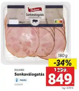 Lidl DULANO Sonkaválogatás ajánlat