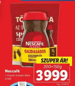 Lidl Nescafé ajánlat