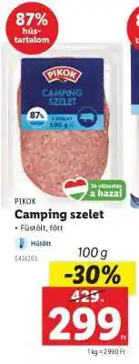 Lidl PIKOK Camping szelet ajánlat