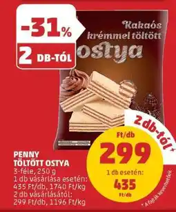 PENNY PENNY Töltött Ostya ajánlat