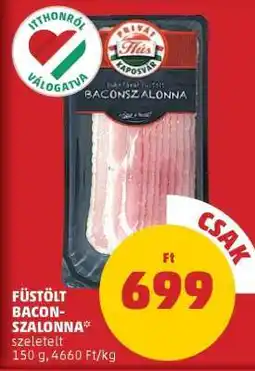 PENNY Füstölt Baconszalonna ajánlat