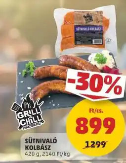 PENNY Sütni való kolbász ajánlat