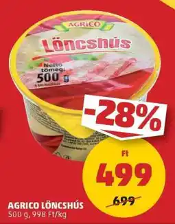 PENNY AGRICO Löncshús ajánlat