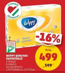 PENNY Wippy Konyhai Papírtörlő ajánlat