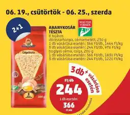 PENNY Aranykosár Tészta ajánlat