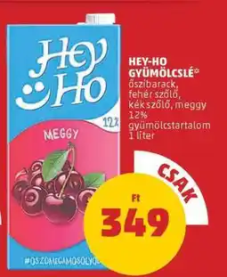 PENNY HEY-HO Gyümölcslé ajánlat