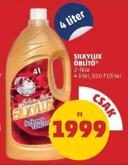 PENNY Silkylux Öblítő ajánlat
