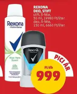 PENNY Rexona Deo Stift ajánlat