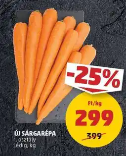 PENNY Új Sárgarépa ajánlat