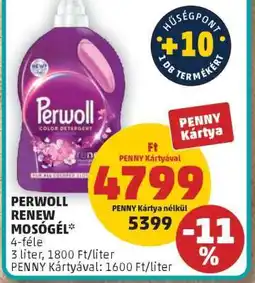 PENNY Perwoll Renew Mosógél ajánlat