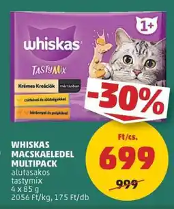 PENNY Whiskas Macskaeledel Multipack ajánlat