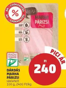 PENNY Dárdás Marha Párizsi ajánlat