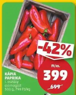 PENNY Kápia paprika ajánlat