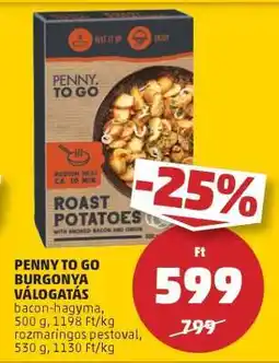 PENNY PENNY TO GO BURGONYA VÁLOGATÁS ajánlat