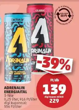 PENNY ADRENALIN Energiaital ajánlat
