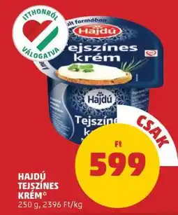 PENNY HAJDÚ TEJSZÍNES KRÉM ajánlat