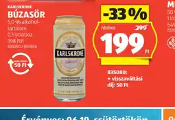 ALDI Karlskrone Búzasör ajánlat